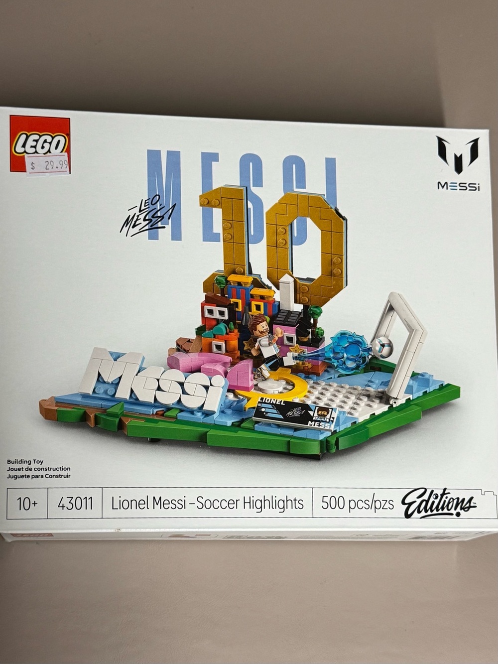 LEGO Lionel Messi Soccer Highlights Set